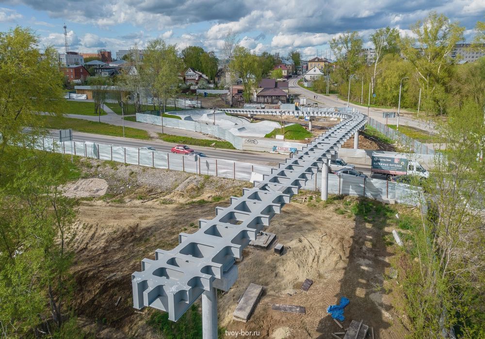 Мост и лифт на Волгоречье продолжат строить в этом году