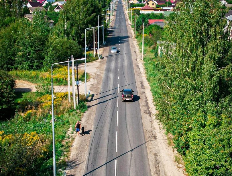 Тротуар появится на улице Островского