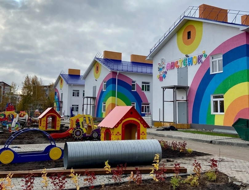 На Бору появился новый детский сад